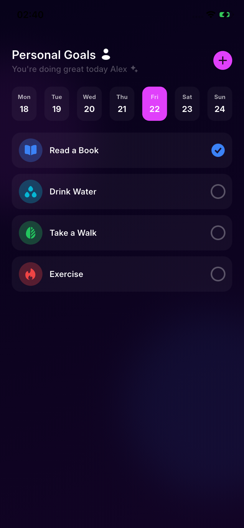 Aura Habits screenshot 1